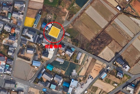 【売却済み】_ 植田町 住民サービス・資材置き場用地